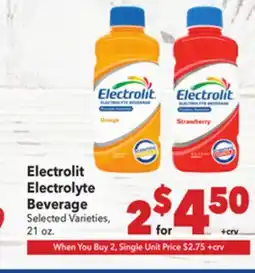 Vallarta Supermarkets Electrolit Electrolyte Beverage offer