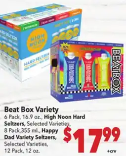 Vallarta Supermarkets Beat Box Variety offer