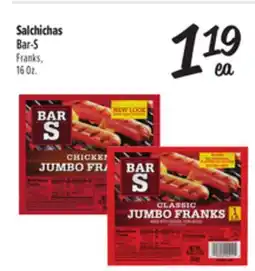 El Super Fresh Bar-S Franks offer