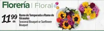 El Super Fresh Seasonal Bouquet or Sunflower Bouquet offer