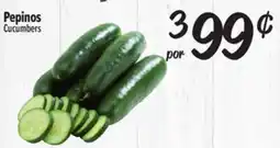 El Super Fresh Cucumbers offer