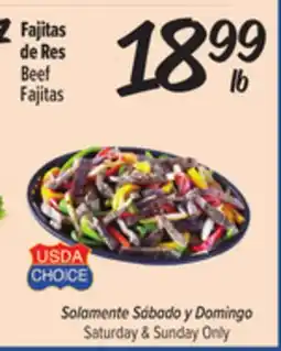 El Super Fresh Beef Fajitas offer
