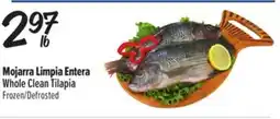 El Super Fresh Whole Clean Tilapia offer