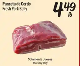 El Super Fresh Fresh Pork Belly offer