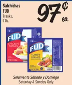 El Super Fresh Fud Franks offer