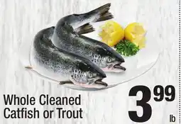 Super King Markets Whole Cleaned Catfish or Trout offer