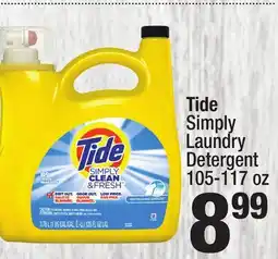 Super King Markets Tide Simply Laundry Detergent offer