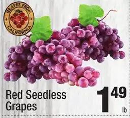 Super King Markets Red Seedless Grapes offer