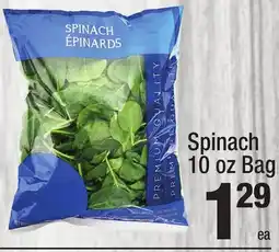 Super King Markets Spinach offer