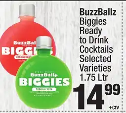 Super King Markets BuzzBallz Biggies Ready to Drink Cocktails offer