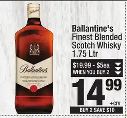 Super King Markets Ballantine's Finest Blended Scotch Whisky offer