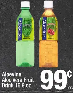 Super King Markets Aloevine Aloe Vera Fruit Drink offer