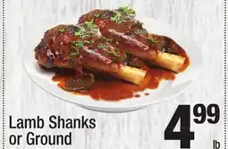 Super King Markets Lamb Shanks or Ground offer