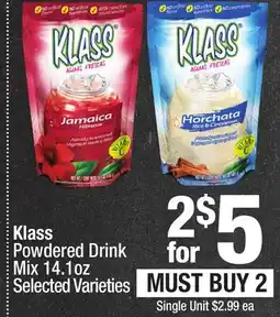 Super King Markets Klass Powdered Drink Mix offer