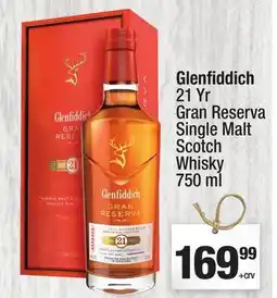 Super King Markets Glenfiddich 21 Yr Gran Reserva Single Malt Scotch Whisky offer