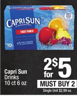 Super King Markets Capri Sun Drinks offer