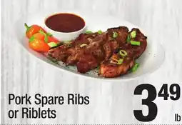 Super King Markets Pork Spare Ribs or Riblets offer