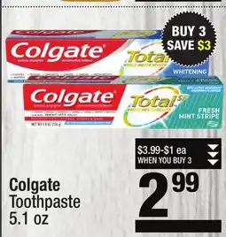 Super King Markets Colgate Toothpaste offer