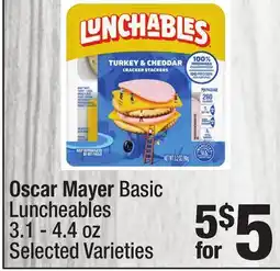 Super King Markets Oscar Mayer Basic Luncheables offer