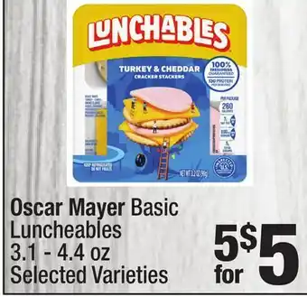 Super King Markets Oscar Mayer Basic Luncheables offer