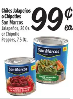 El Super Jalapeños, 26Oz.or Chipotle Peppers, 7.5Oz offer