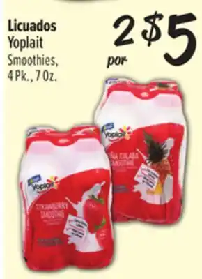 El Super Yoplait Smoothies offer