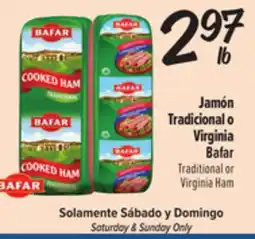 El Super Traditional or Virginia Ham offer
