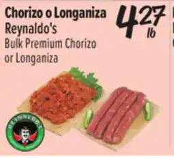 El Super Bulk Premium Chorizo or Longaniza offer