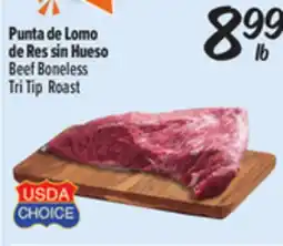 El Super Beef Boneless Tri Tip Roast offer