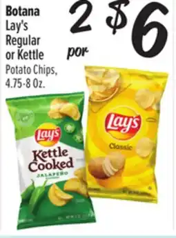 El Super Regular or Kettle Potato Chips offer
