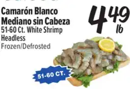 El Super 51-60 Ct. White Shrimp Headless offer