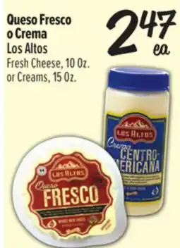 El Super Fresh Cheese, 10 Oz. or Creams, 15Oz offer