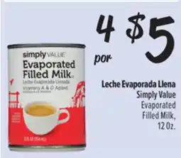 El Super Evaporated Filled Milk offer