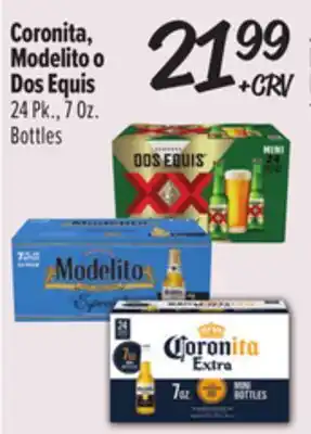 El Super Coronita, Modelito o Dos Equis offer
