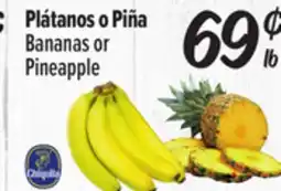 El Super Bananas or Pineapple offer
