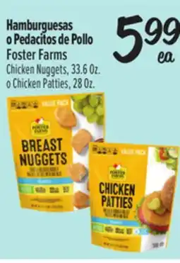 El Super Chicken Nuggets, 33.6Oz. o Chicken Patties, 28Oz offer