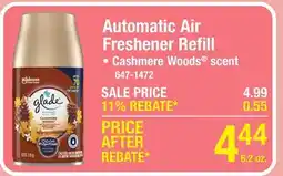 Menards Automatic Air Freshener Refill offer