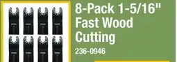 Menards 8-Pack 1-5/16 Fast Wood Cutting offer