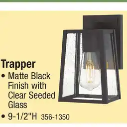 Menards Trapper offer