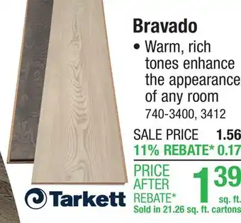Menards Bravado offer