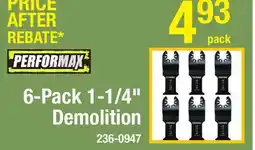 Menards 6-Pack 1-1/4 Demolition offer