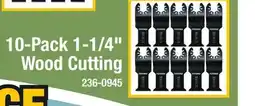 Menards 10-Pack 1-1/4 Wood Cutting offer