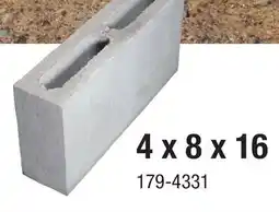 Menards 4 x 8 x 16 CONSTRUCTION BLOCK offer