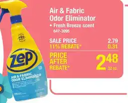 Menards Air & Fabric Odor Eliminator offer