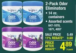 Menards 2-Pack Odor Eliminators offer