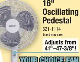 Menards 16 Oscillating Pedestal offer