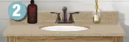 Menards Cultured Marble Vanity Top offer