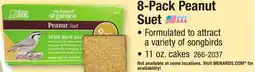 Menards 8-Pack Peanut Suet offer