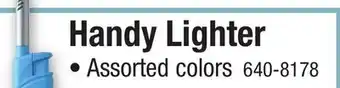 Menards Handy Lighter offer