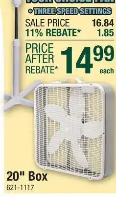 Menards 20 Box offer